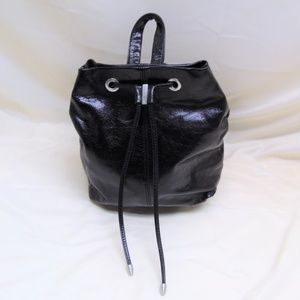 Hobo Kendall Leather Backpack Black New